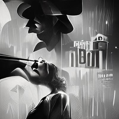 Dramatic Film Noir Scene in HD