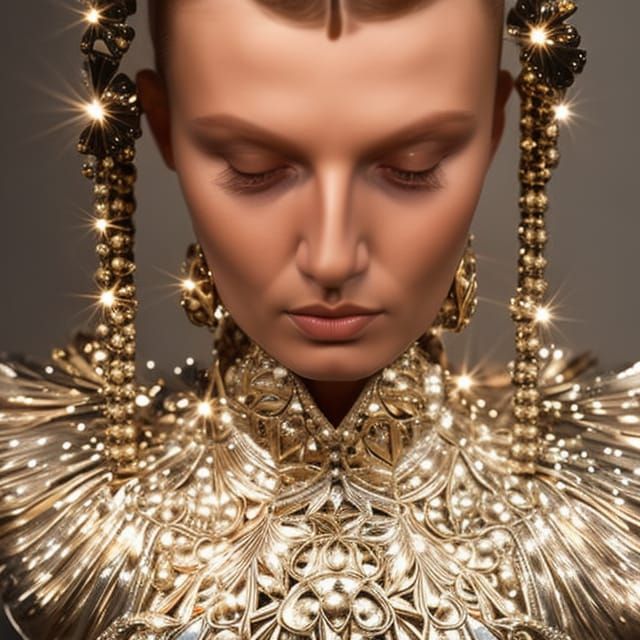 Hyperrealistic Portrait in Cinematic Lighting, 8K