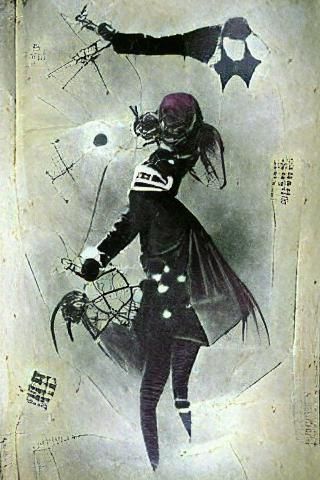 Magical Girl Transformation Comic Art