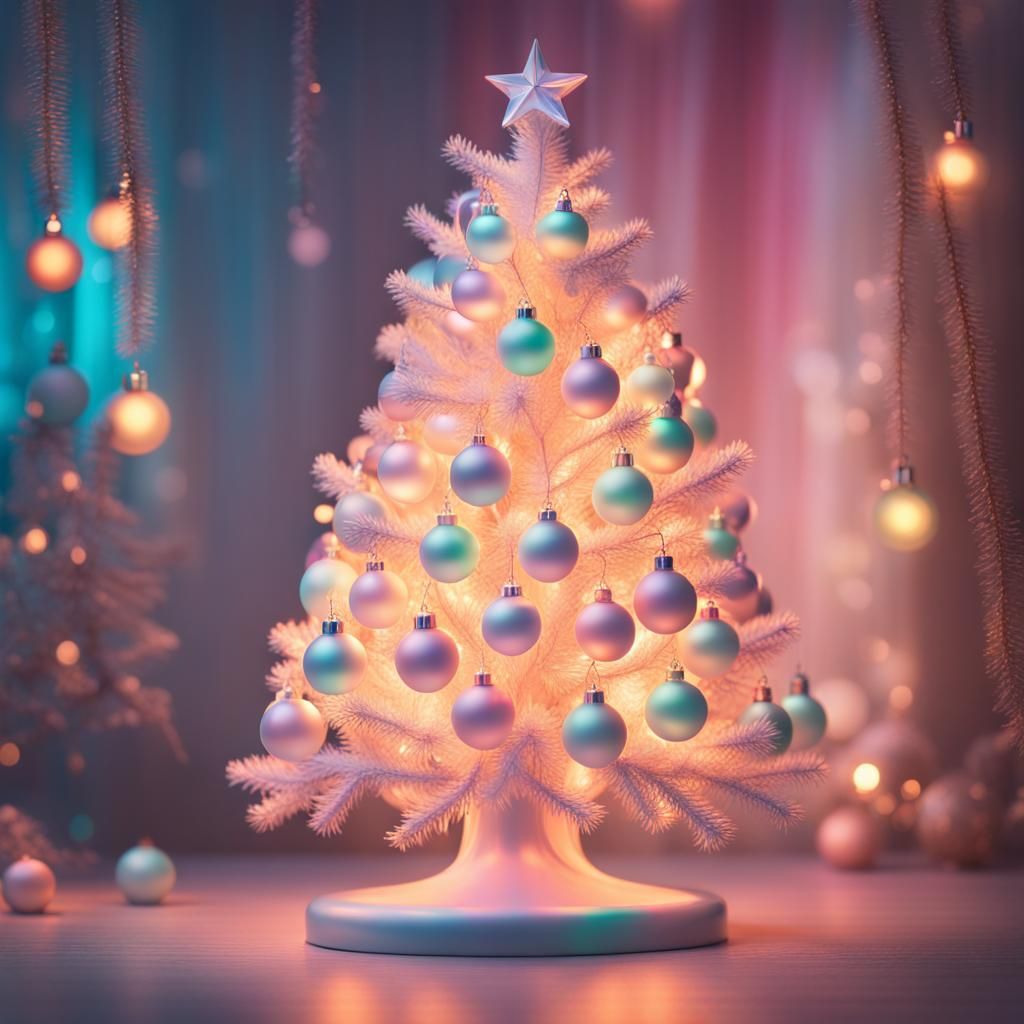 Pastel Christmas Nutcracker Ballet in Hyperrealistic Splash ...