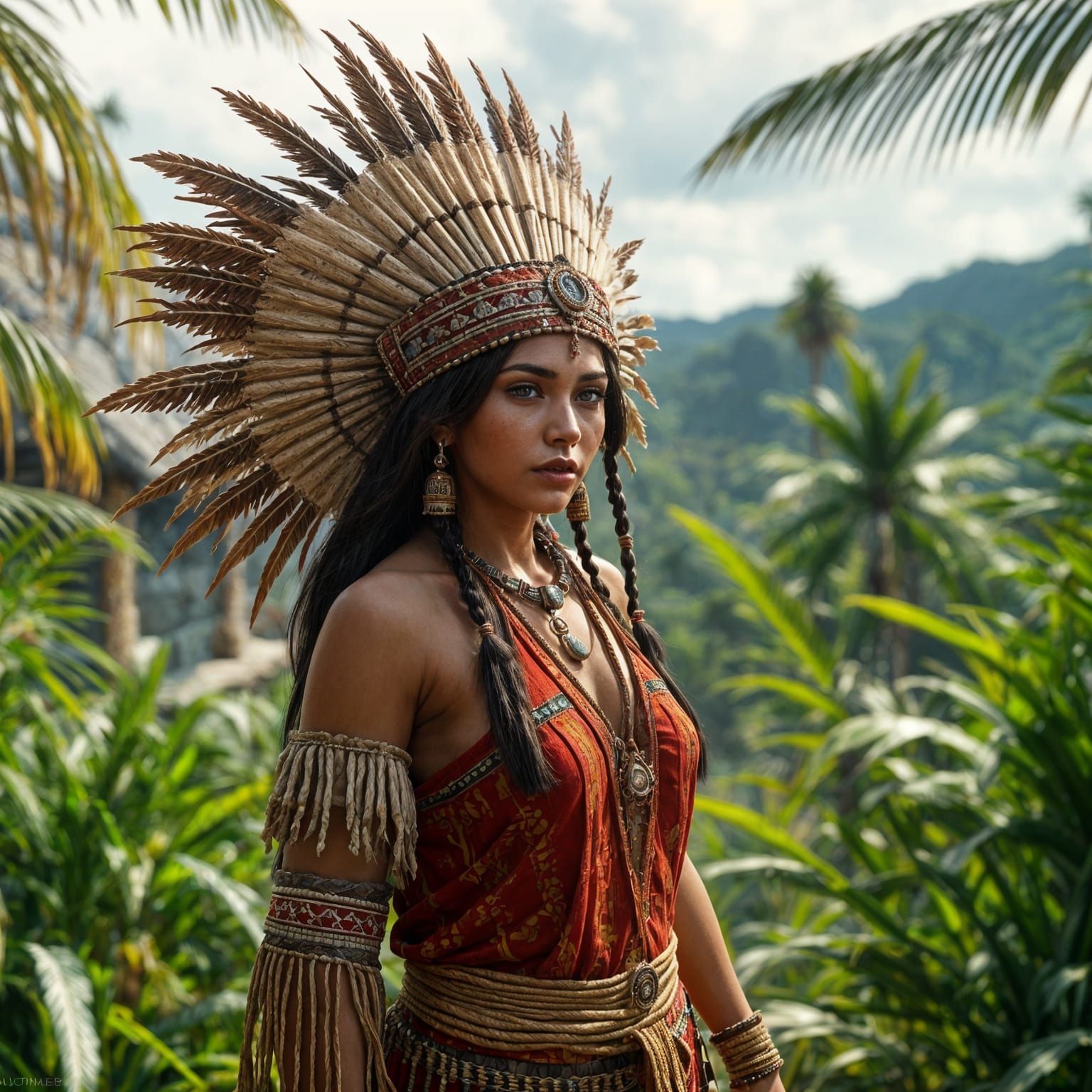 Goddess of the Uncharted Wilderness in Stunning 3D Cinematic...