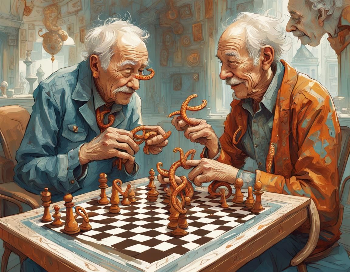 And they thought we were playing chess