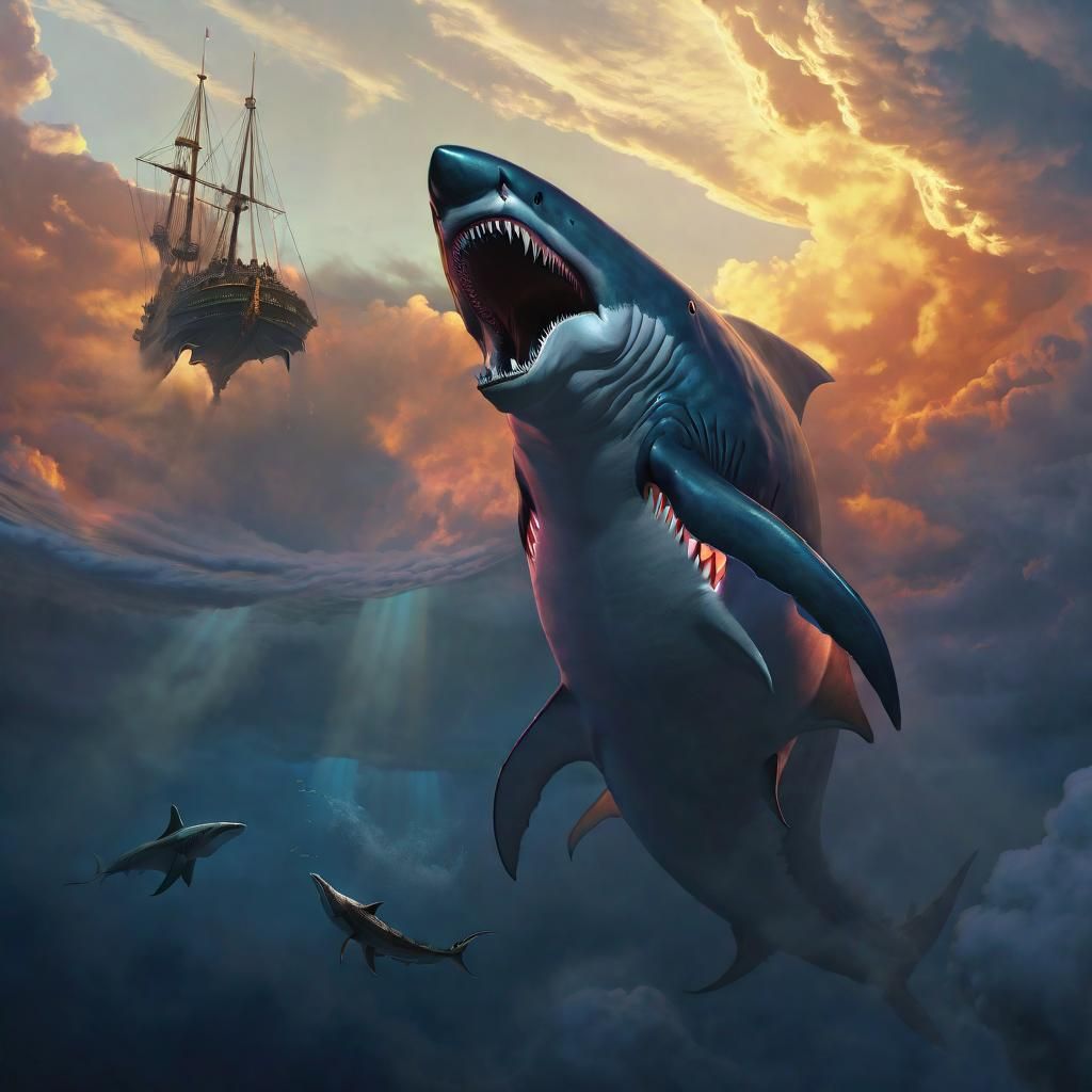 Gargantuan megalodon