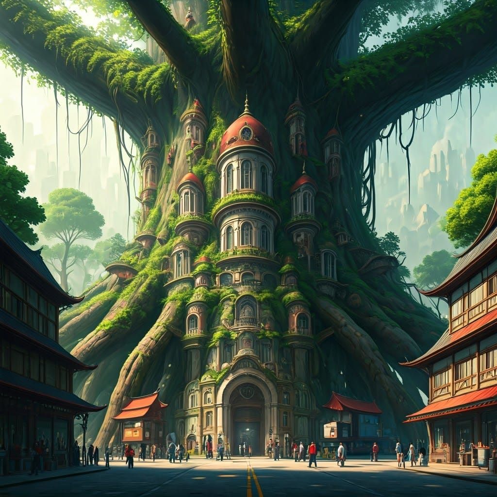 Urban Oasis in the Heart of the Mother Tree