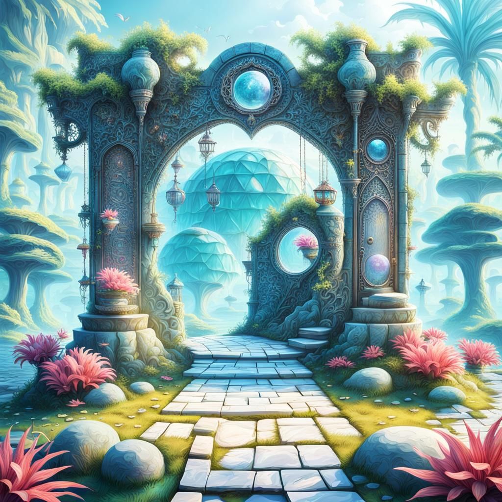 Entrance to a Dreamy, Strange, and Beautiful World