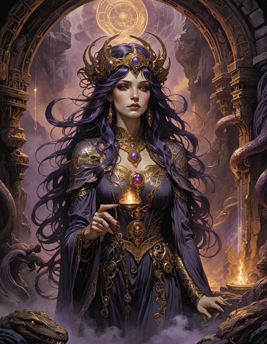 Cybele Mysteries in Steampunk Fairycore Cave