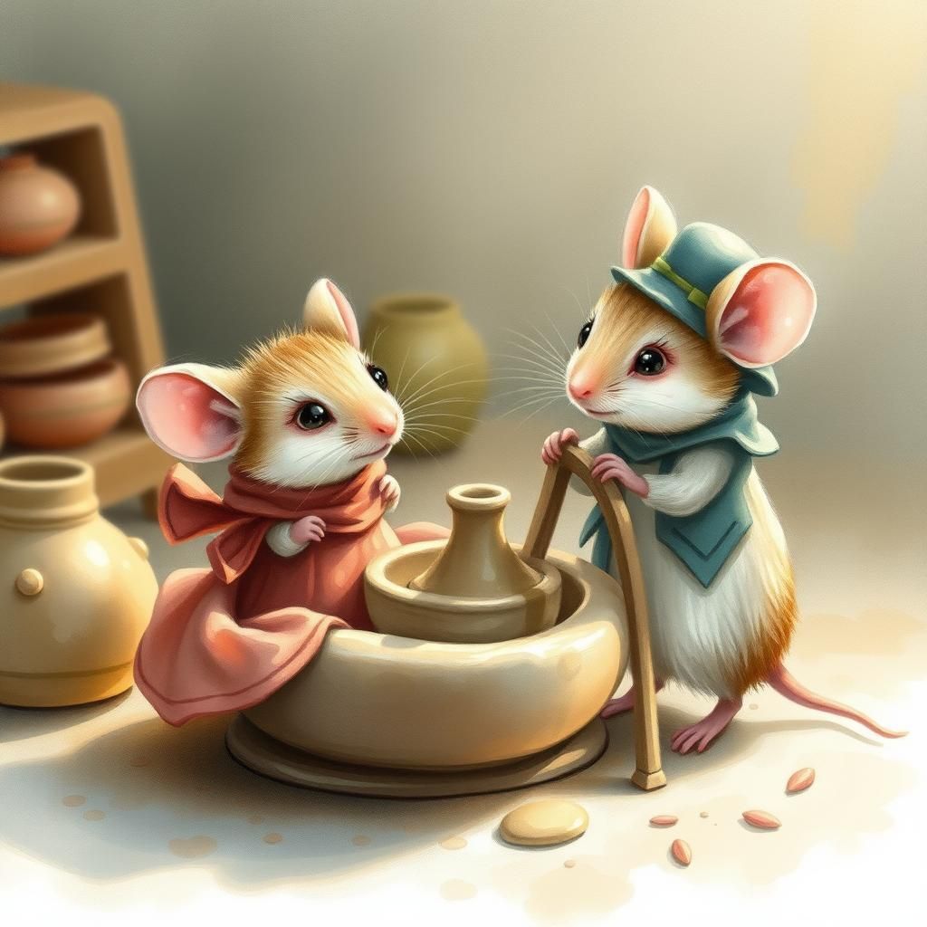 Mice movie re-enactments: Ghost