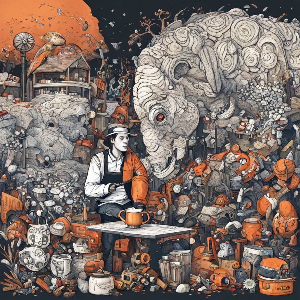 Alice Meets a Fantastical Jubjub in Whimsical Wonderland