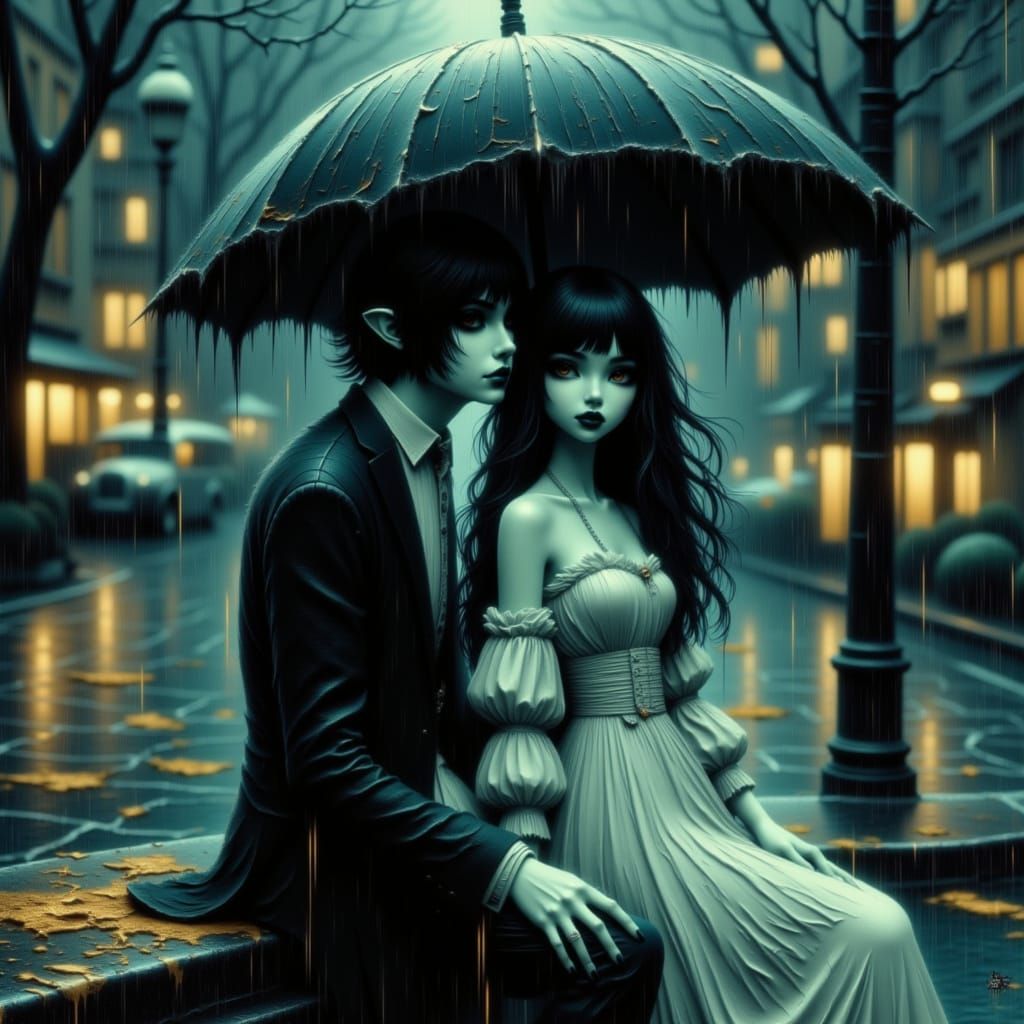 Manga Gothica LoRA challenge