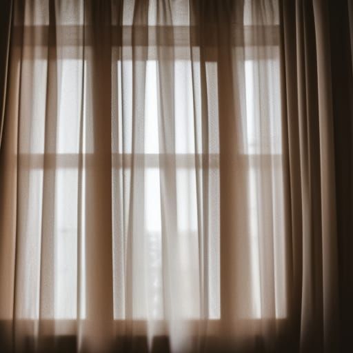 Elegant Curtains in Natural Light: Professional Photography
