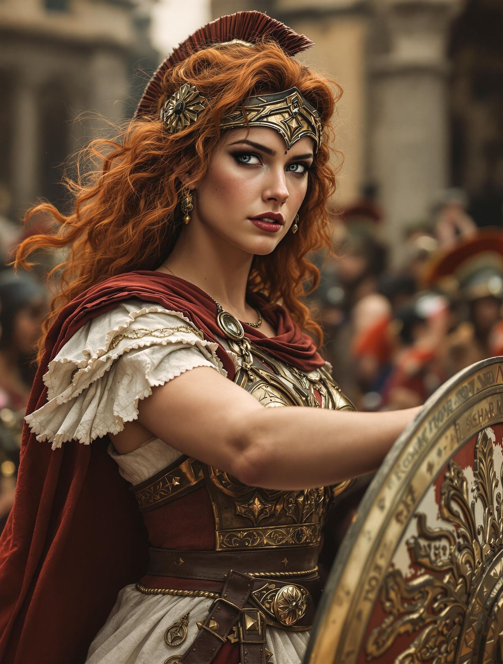 Fierce Redhead: Vengeance in Roman Britain