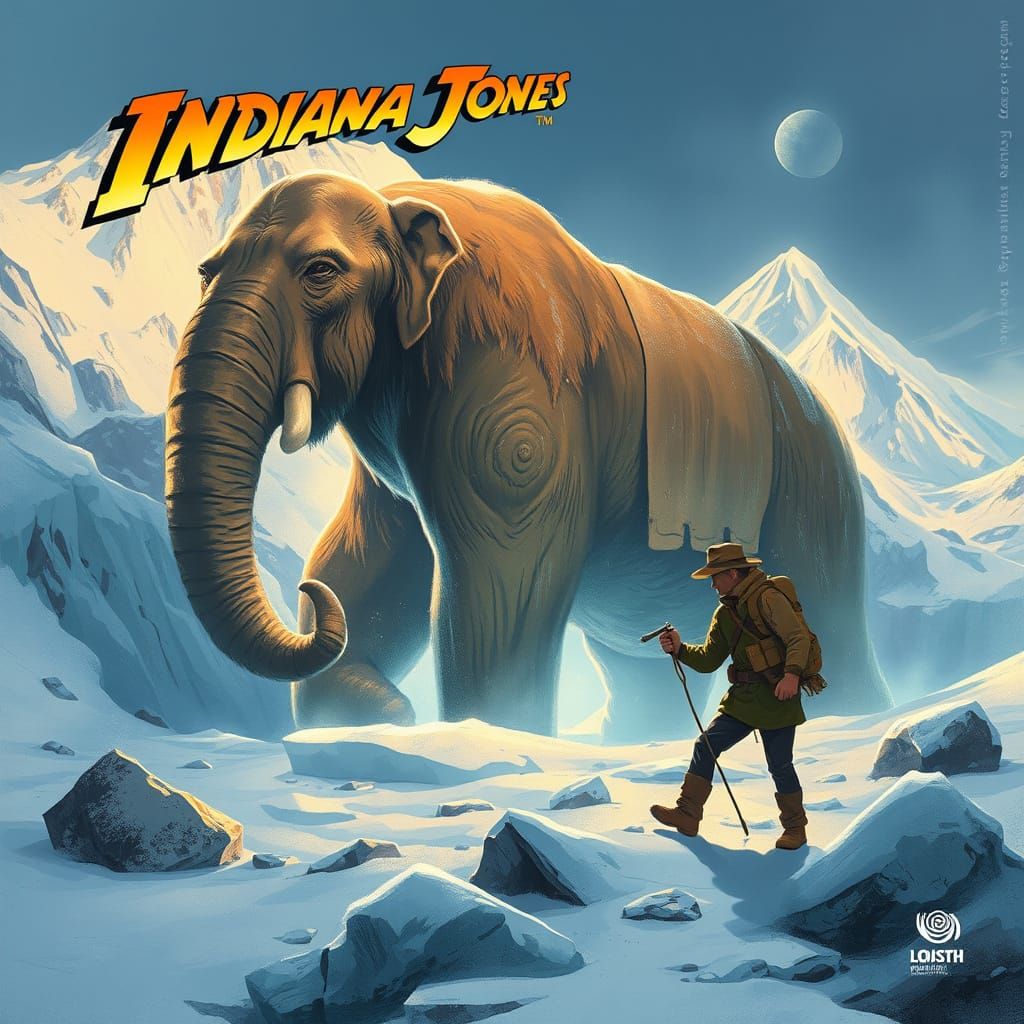 Indiana Jones and the Frozen Mammoth Discovery