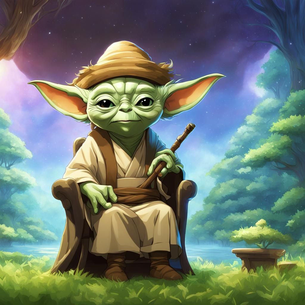 Yoda on the Portrait Planet