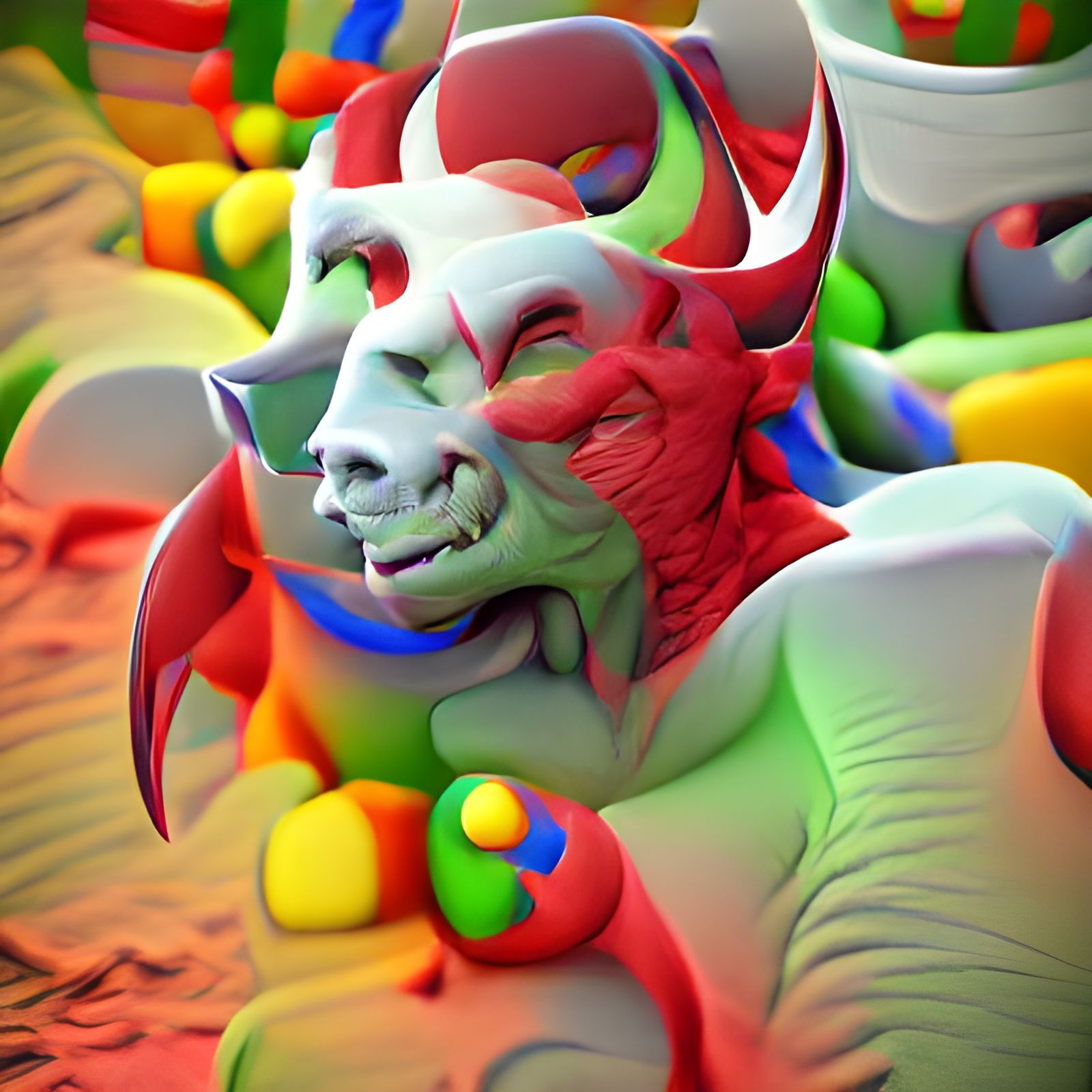 The Devil: An AI-Generated Image
