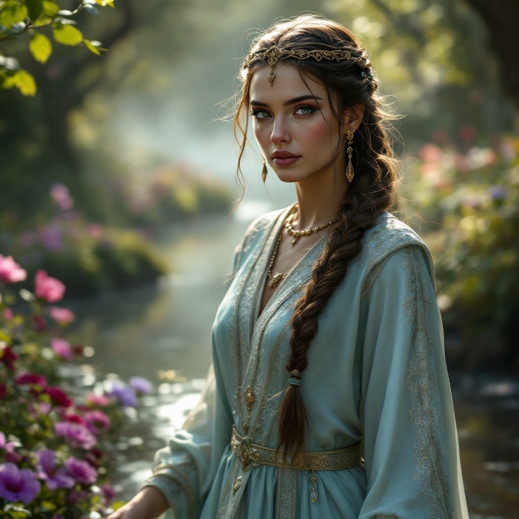 Celtic Goddess Souconna on the Saône River