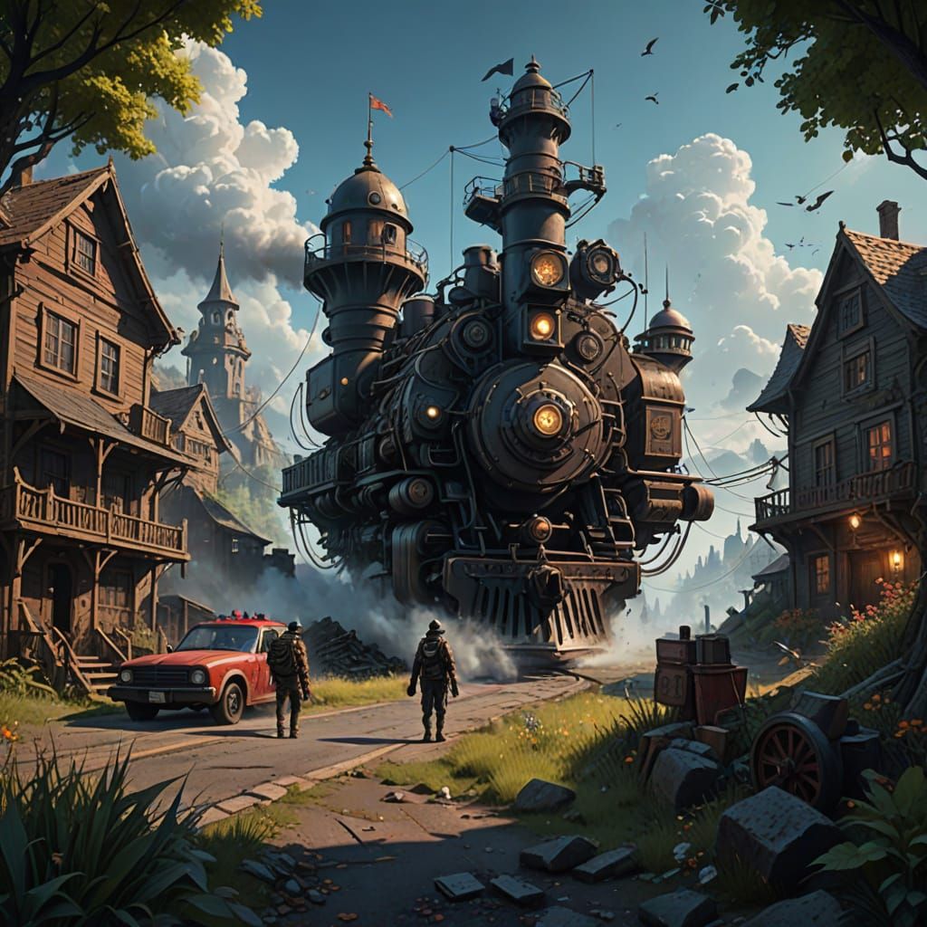 The Mad Inventors Train