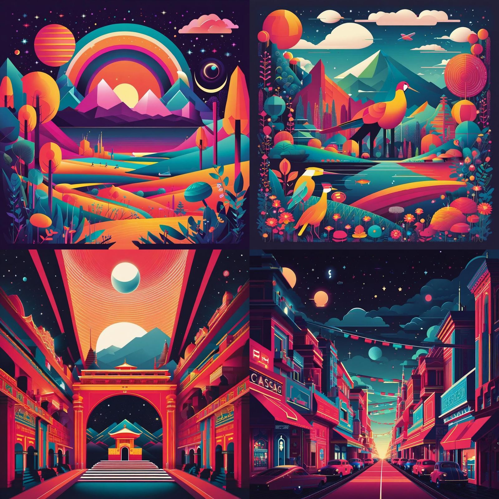 Striking Image in Kurzgesagt Style