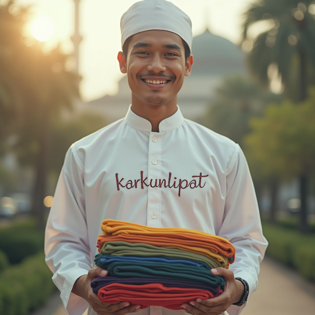 Young Man in Kurta with T-Shirts, Fantasy Concept Art