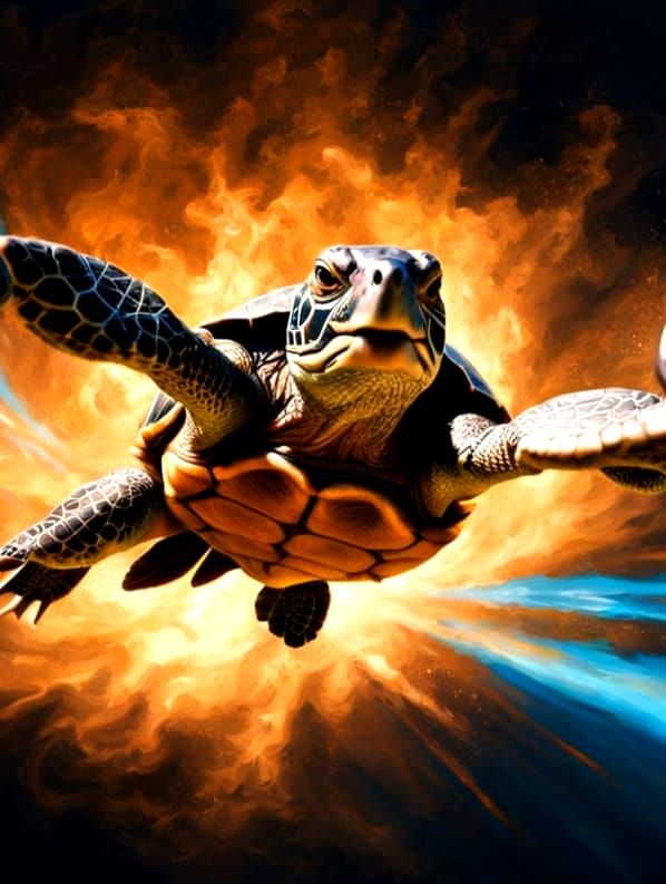 Superhero Turtle