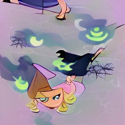 AI Interpretation of the Word 'Bewitched'