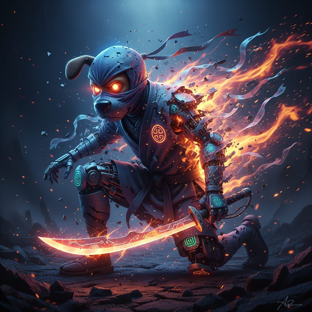 Cybernetic Ninja Cyborg Hong Kong Phooey Masterpiece