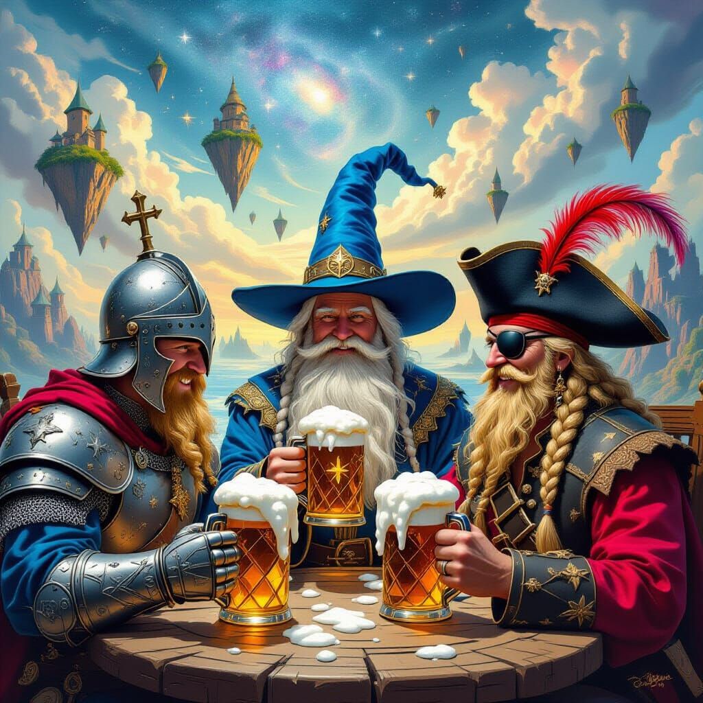 Fantasy Fellowship Enjoys Astral Happy Hour