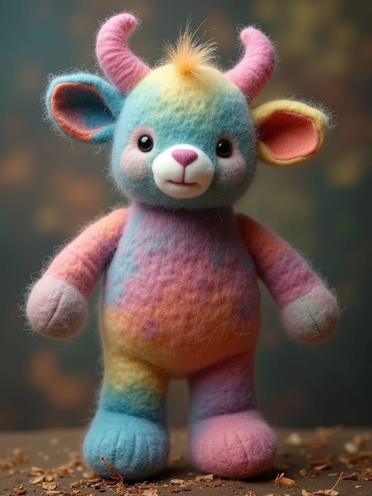 Superfluid Helium Felted Goodness