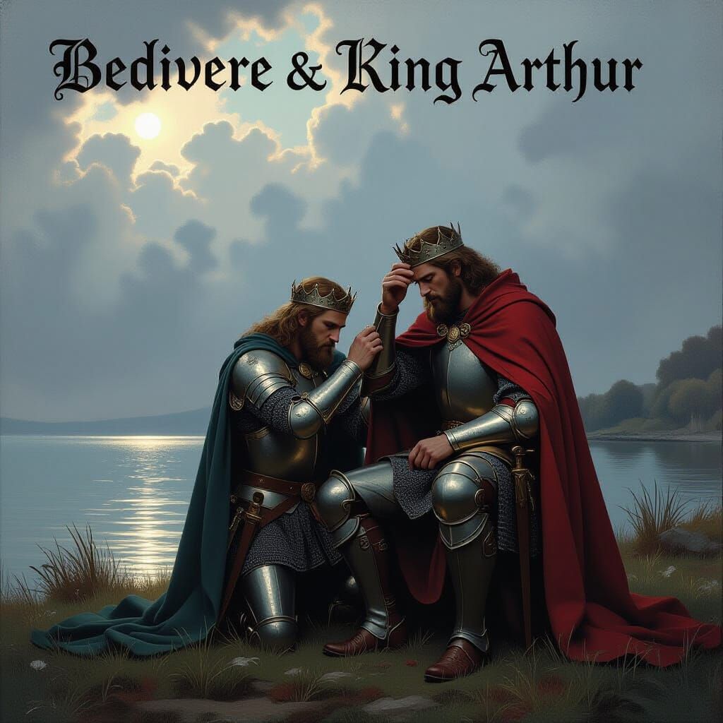King Arthur's Last Moments: Bedivere's Devotion