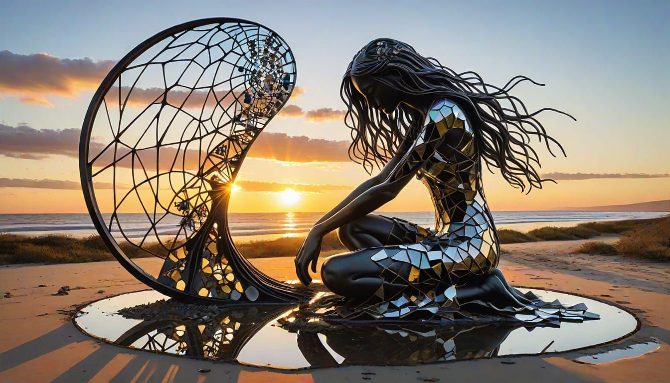 Surreal Fragmented Sculpture Celebrates Strength and Resilie...