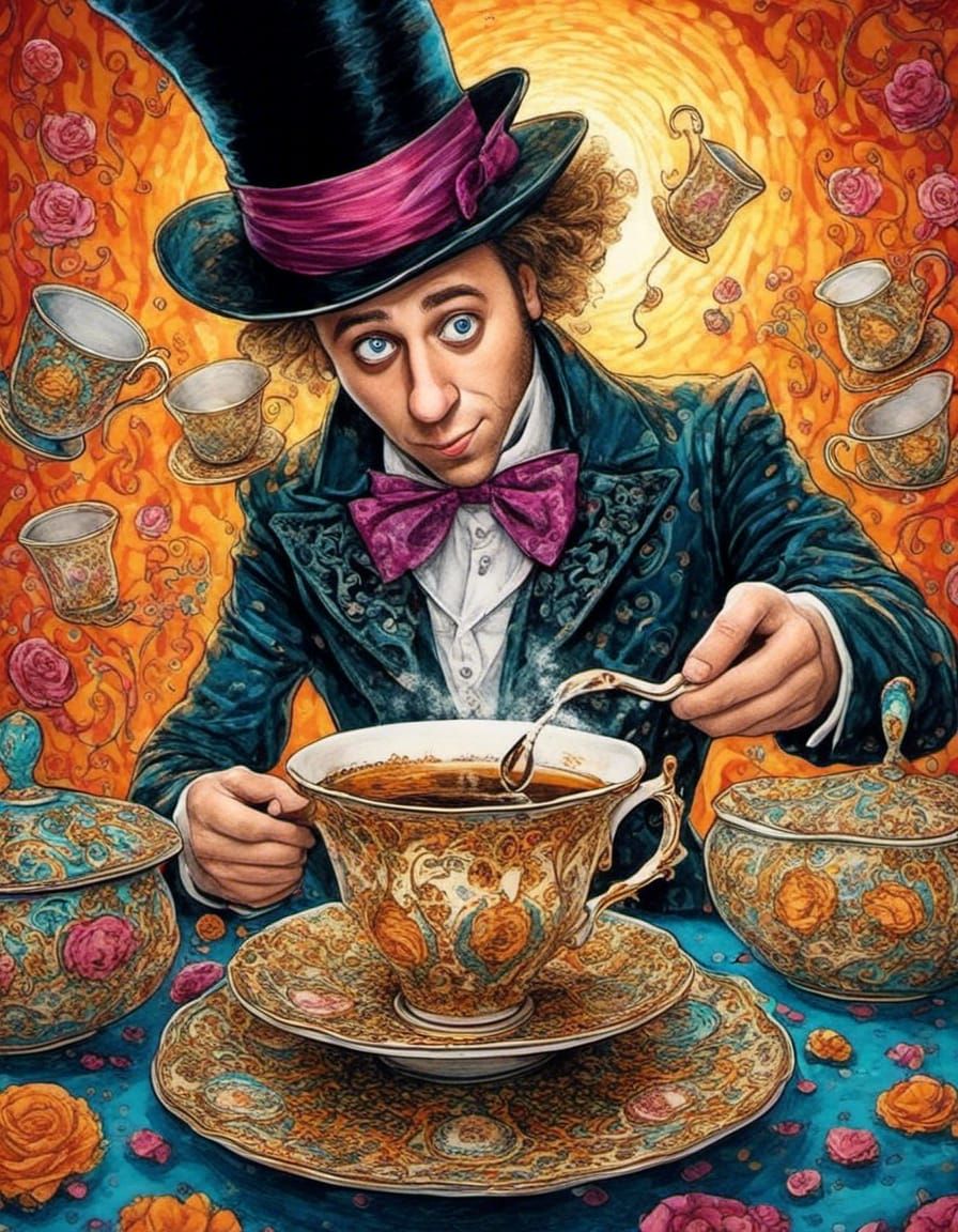 <lora:Jef:1.0> as the Mad Hatter