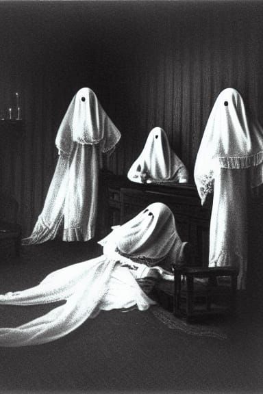 Victorian Ghost Slumber Party in 1887