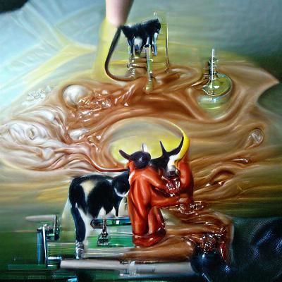 AI Image Based on Undescribed Prompt