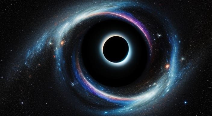 A Mysterious Cosmic Vortex in Dark Space
