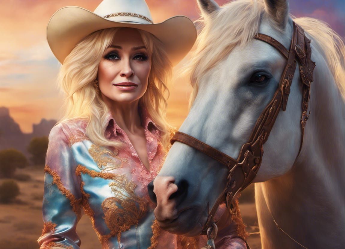 Dolly And Her Horse