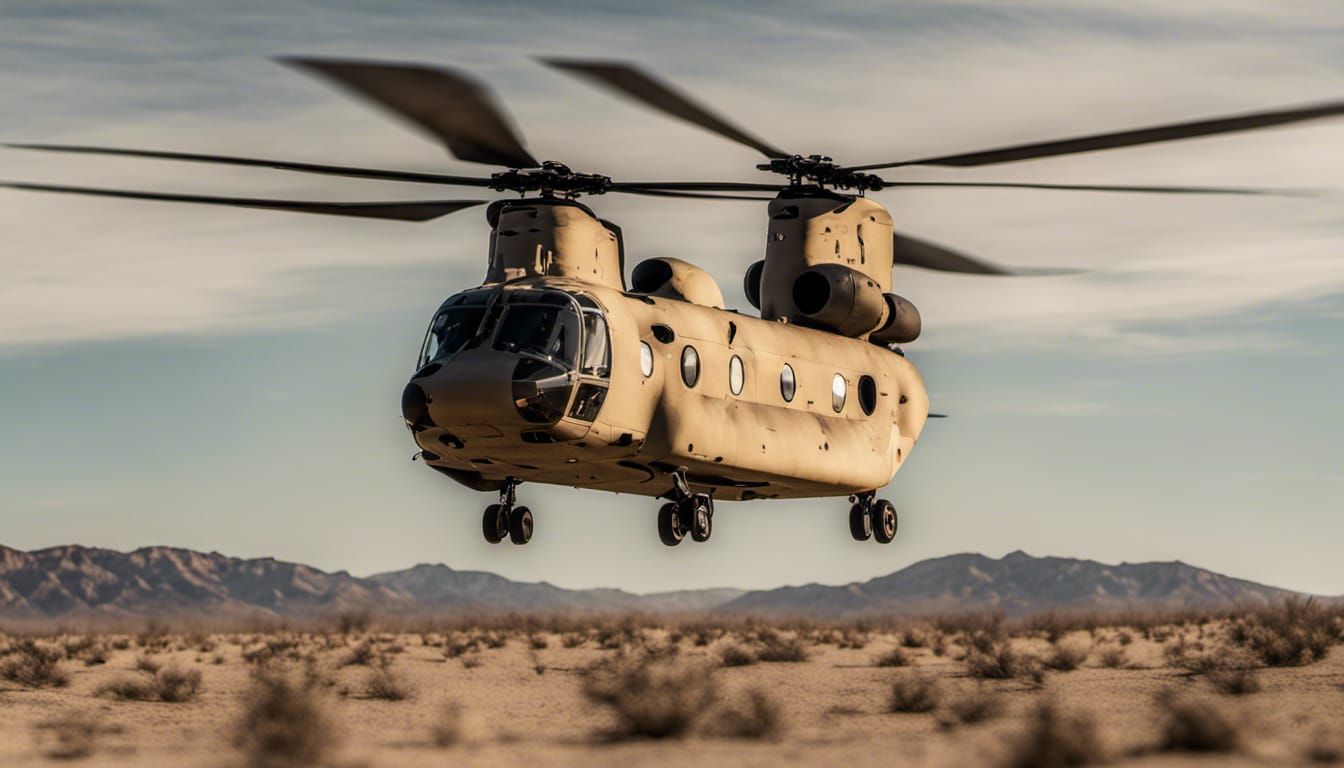 Our Chinook Arrives w/Supplies