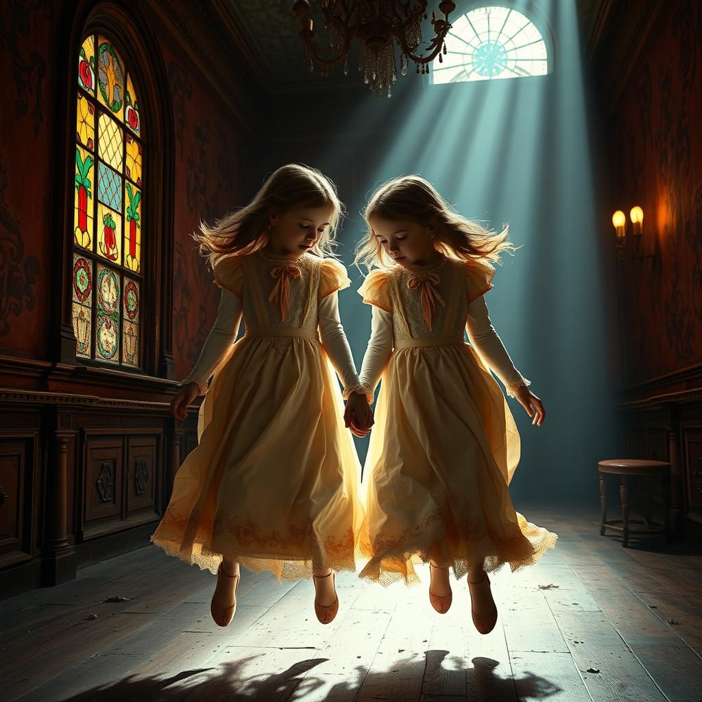 Eerie Twins Discover Levitation in Abandoned Victorian House