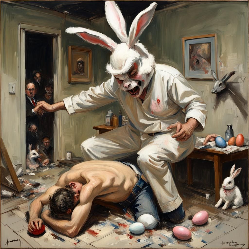 Florida Man's Unlikely Easter Bunny Brawl