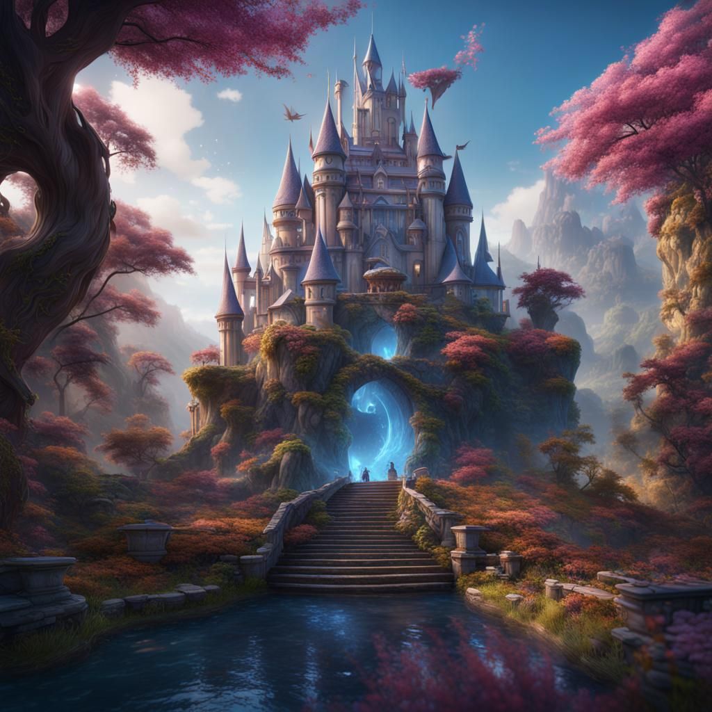 Fantastical Winx Concept Art in Deep Color