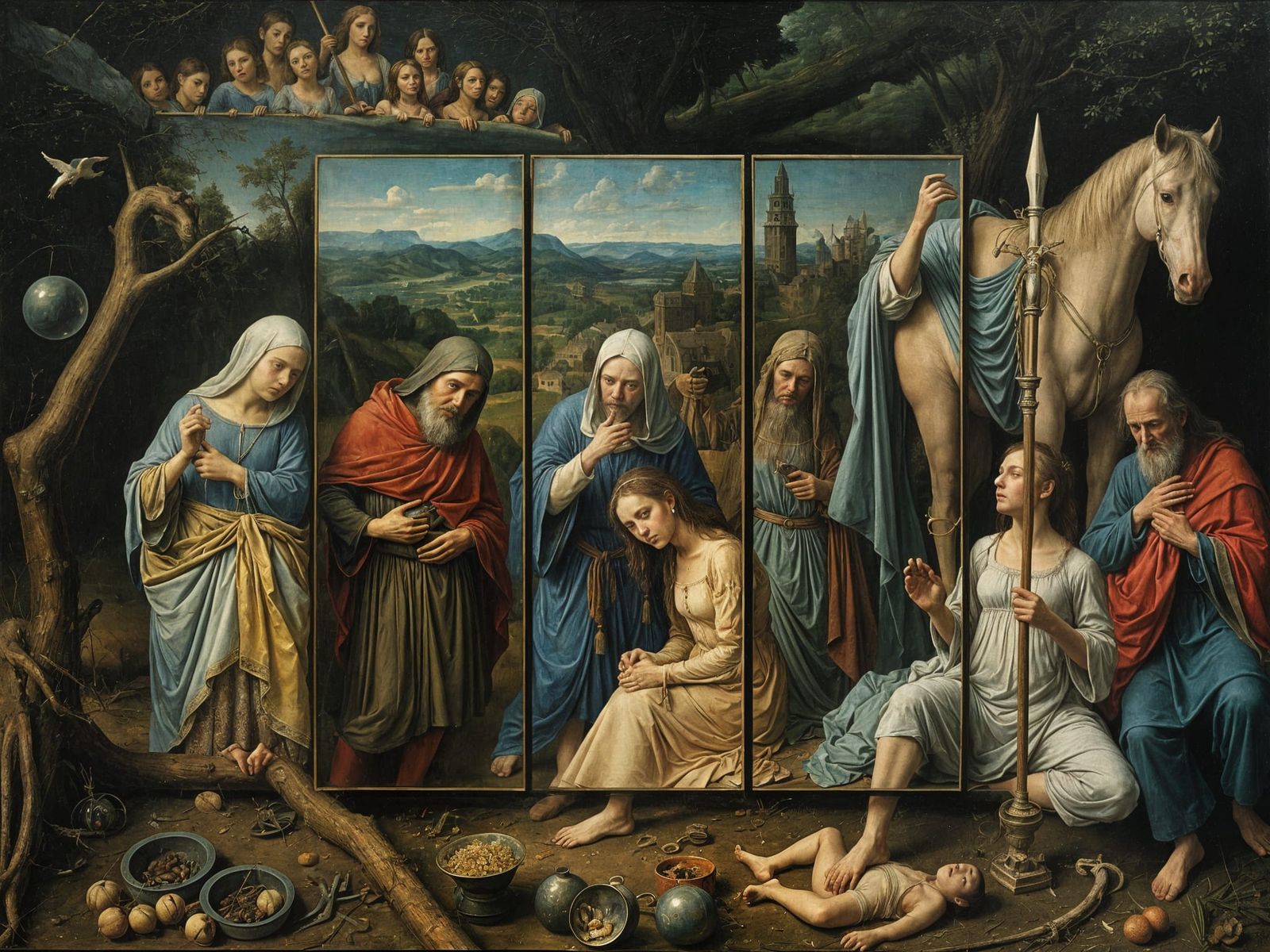 Hieronymus Bosch triptic