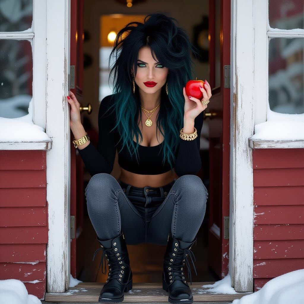 Feral Beauty: A Portrait of a Montenegrin Woman