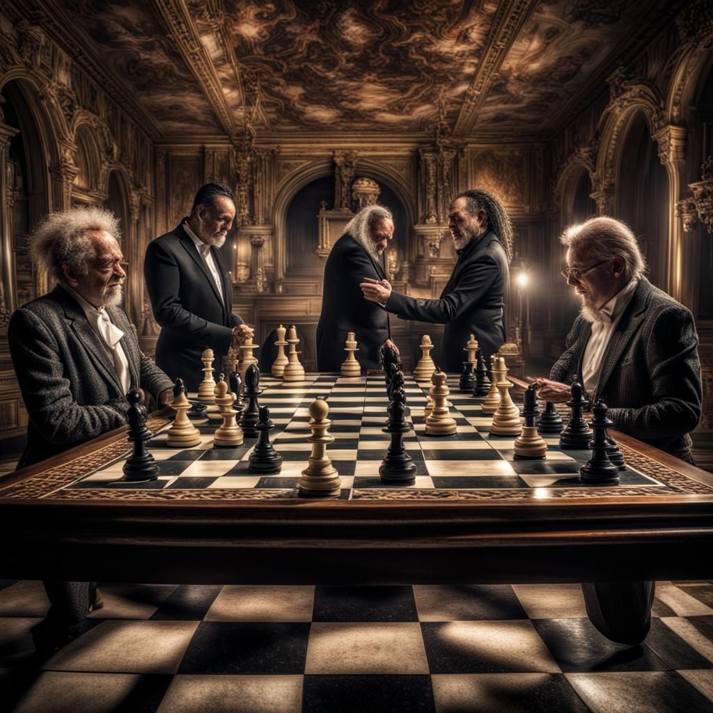 Chess King Dances Rock and Roll