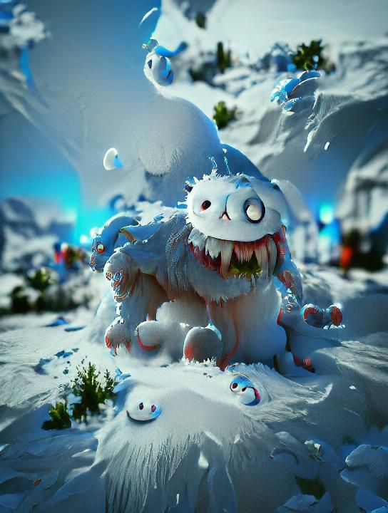 Snow monster