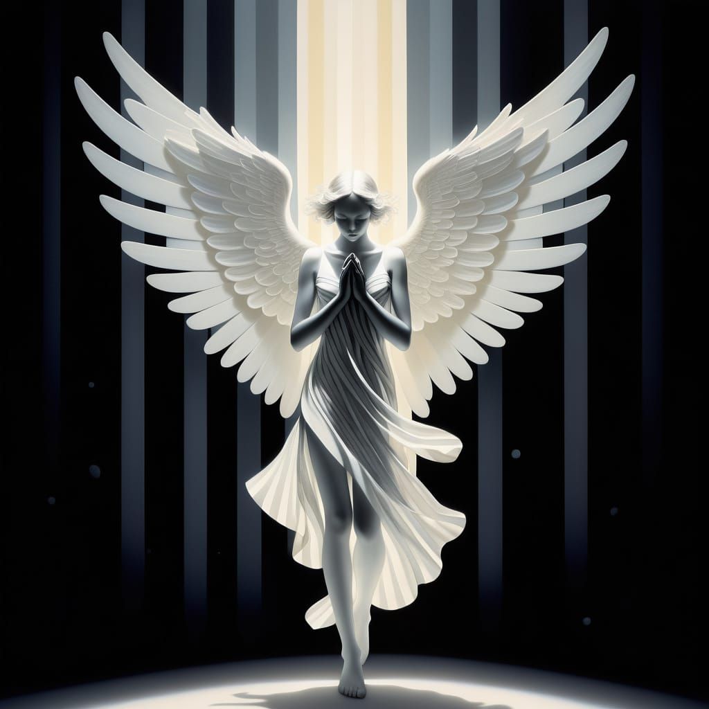 Angel of Light in Soft Focus
