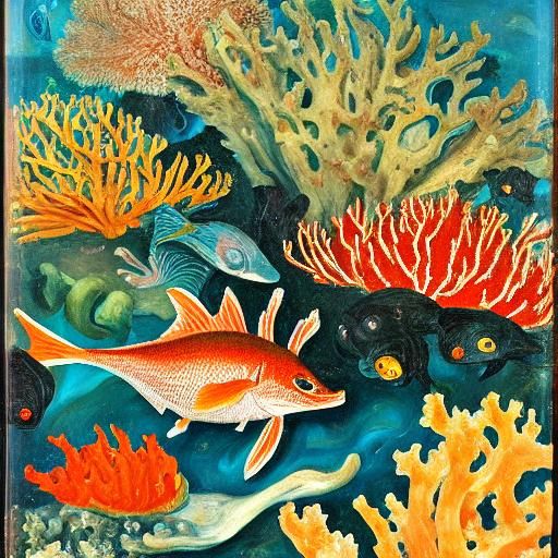 Mousefish Feast on Cheese Corals: Marine Life