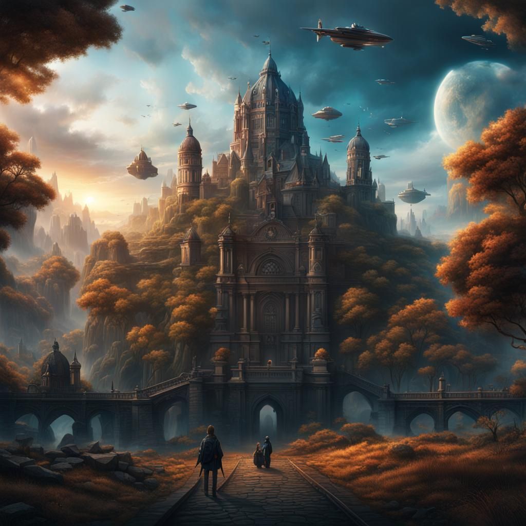 Epic Cinematic Digital Matte Painting