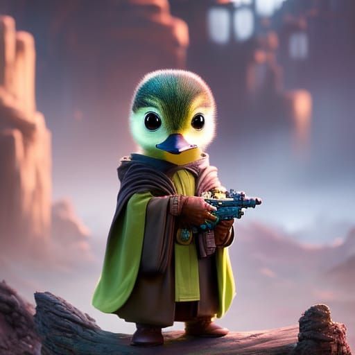 smuggler duck (starwars)