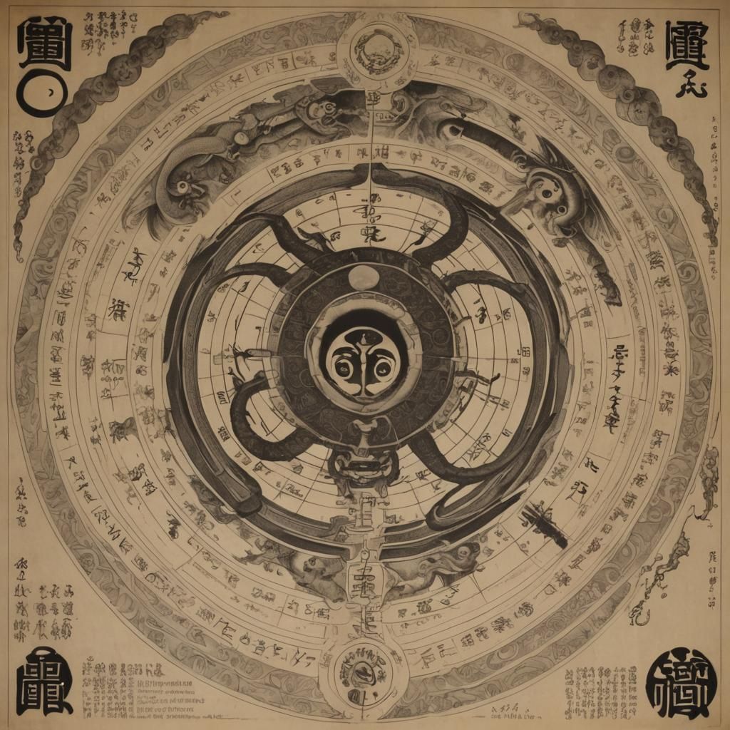 Cosmic Super-Villainess in Cyberpunk Style