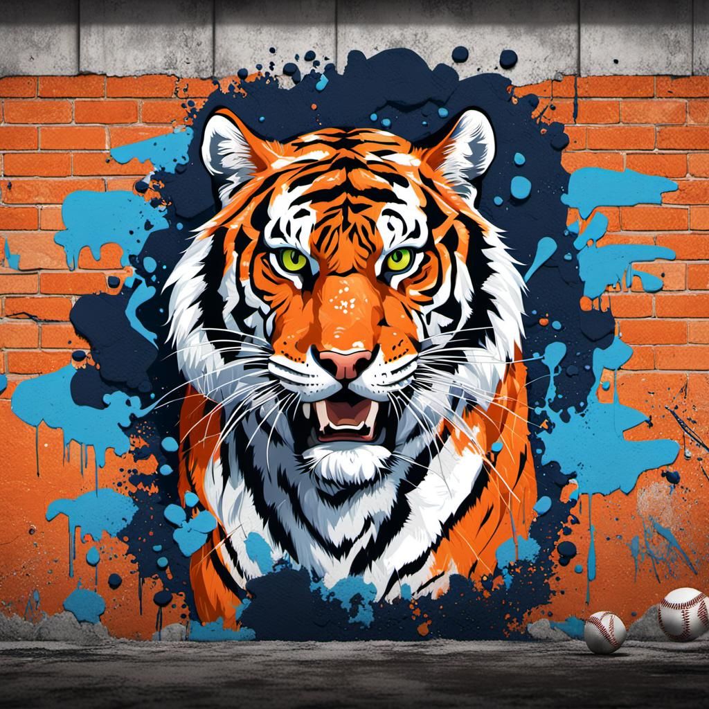 Tiger Graffiti