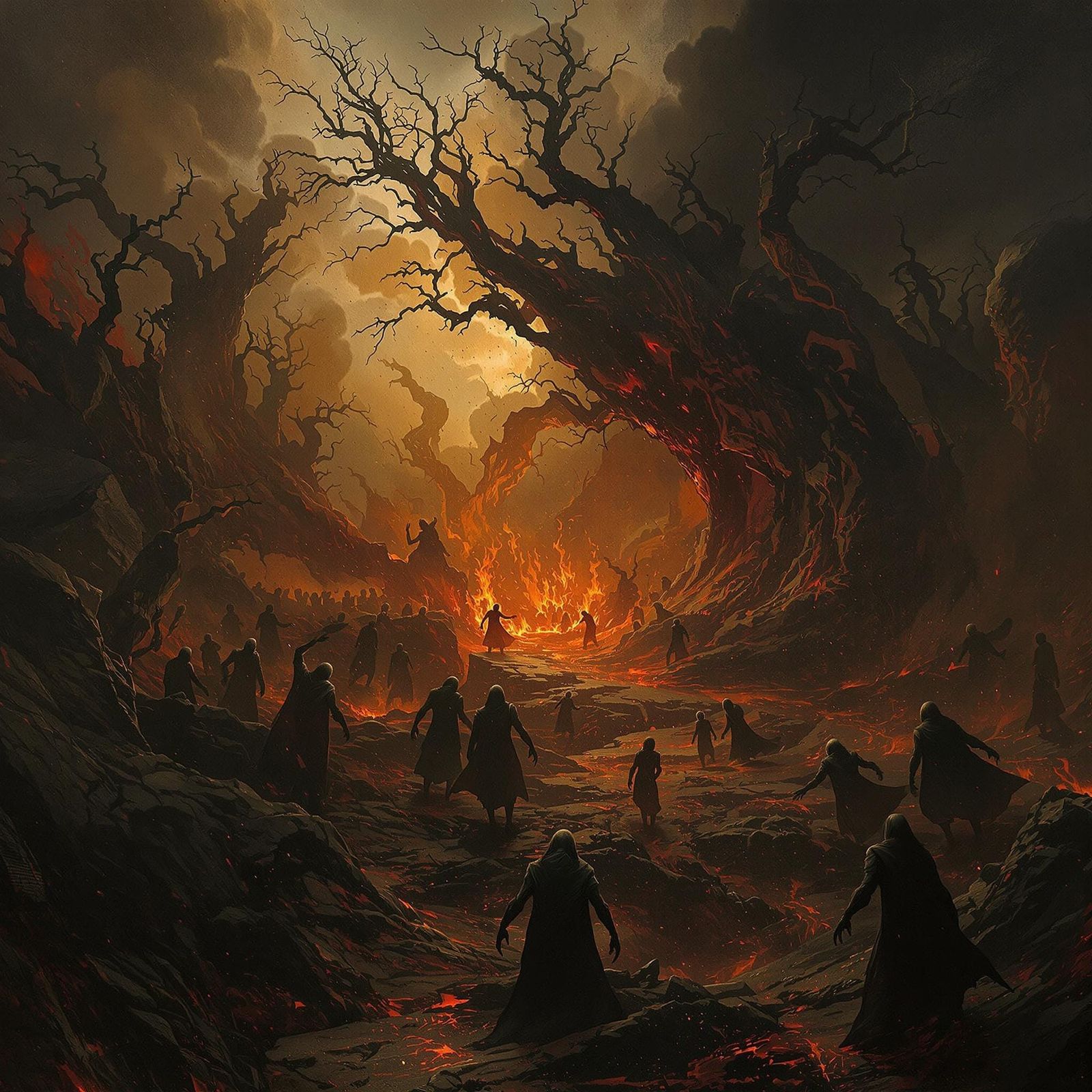 A Dark and Sinister New Year's Eve in a Hellish Realm