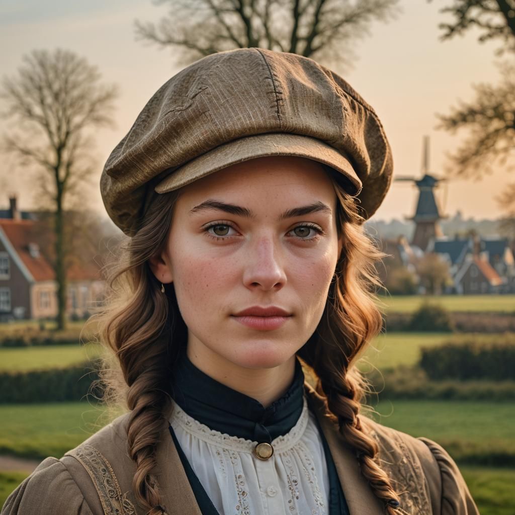 Dutch Golden Age Portrait of a Young Woman